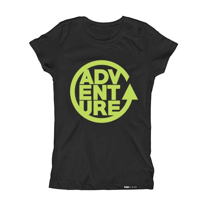 ADVENTURE NEON Short Sleeve T-shirt