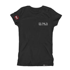 IT'S TIME TO TAKE A STAND  #stopbullying Short Sleeve Kids T-shirt