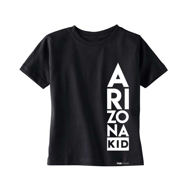 ARIZONA KID Girls, Boys, Teen Short Sleeve T-shirt