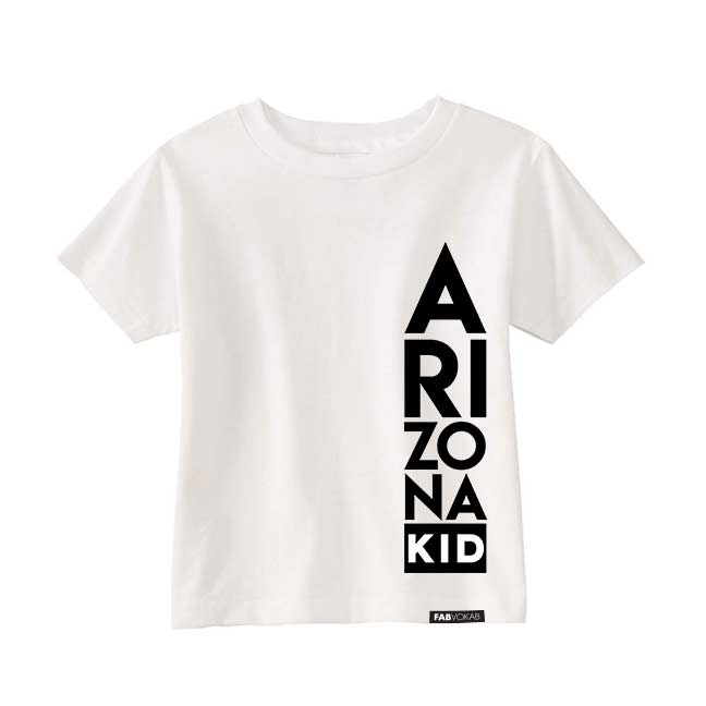 ARIZONA KID Girls, Boys, Teen Short Sleeve T-shirt