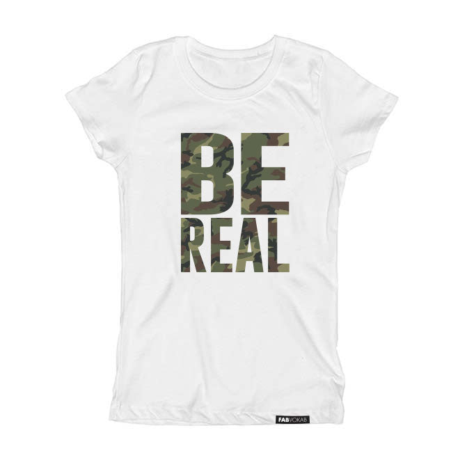 BE REAL  Short Sleeve T-shirt