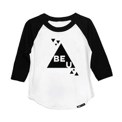 BE U GRAPHIC RAGLAN