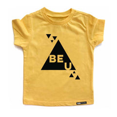 BE U Yellow Short Sleeve T-shirt