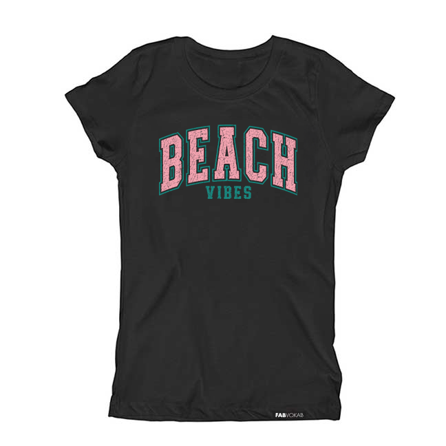 Beach Vibes Short Sleeve Kids T-Shirt