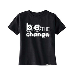 BE THE CHANGE Kids, Girls, Boys, Teens Short Sleeve t-shirt