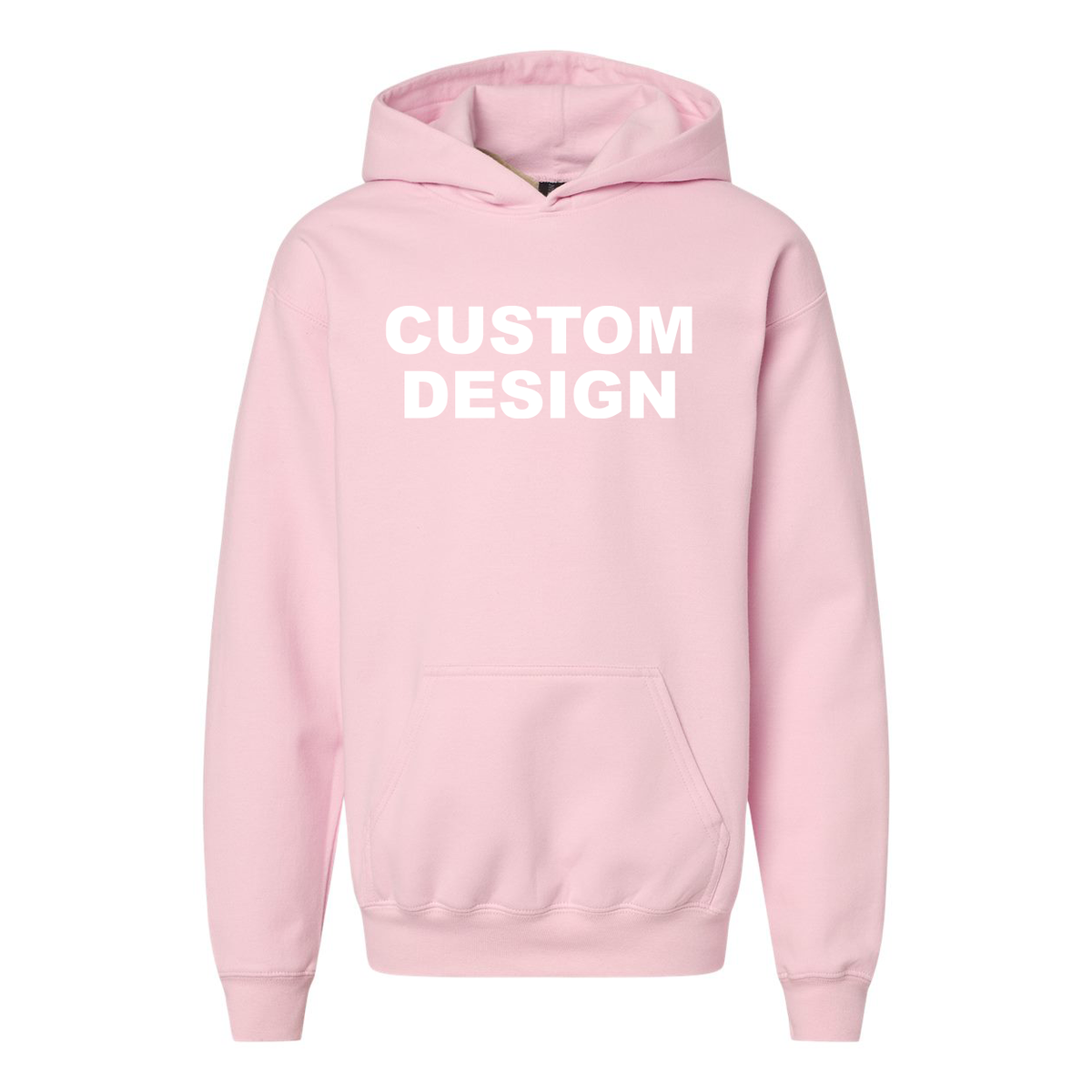 Custom Design soft-style Youth Midweight Hooded Sweatshirt