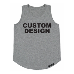 CUSTOM DESIGN Girls' Relaxed Fine Jersey Tank