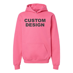 Custom Design soft-style Youth Midweight Hooded Sweatshirt