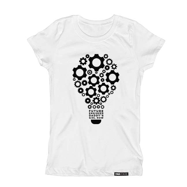 FUTURE SCIENTIST DADDY'S GIRL NOW Short Sleeve T-shirt