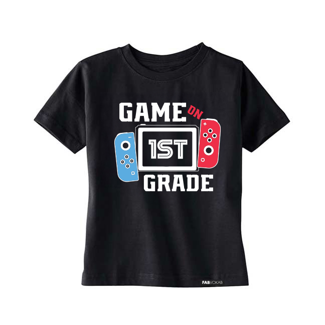 Game On! Back to School Short Sleeve T-Shirt - Kids, Boys, Girls, Teens