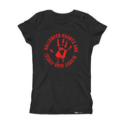 Halloween Hunts and Bloody High Fives Kids, Girls, Teens T-Shirt