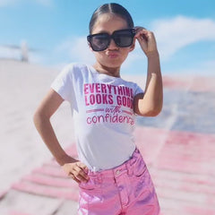 Confidence Kids Short Sleeve T-Shirt: Where Everything Looks Good!