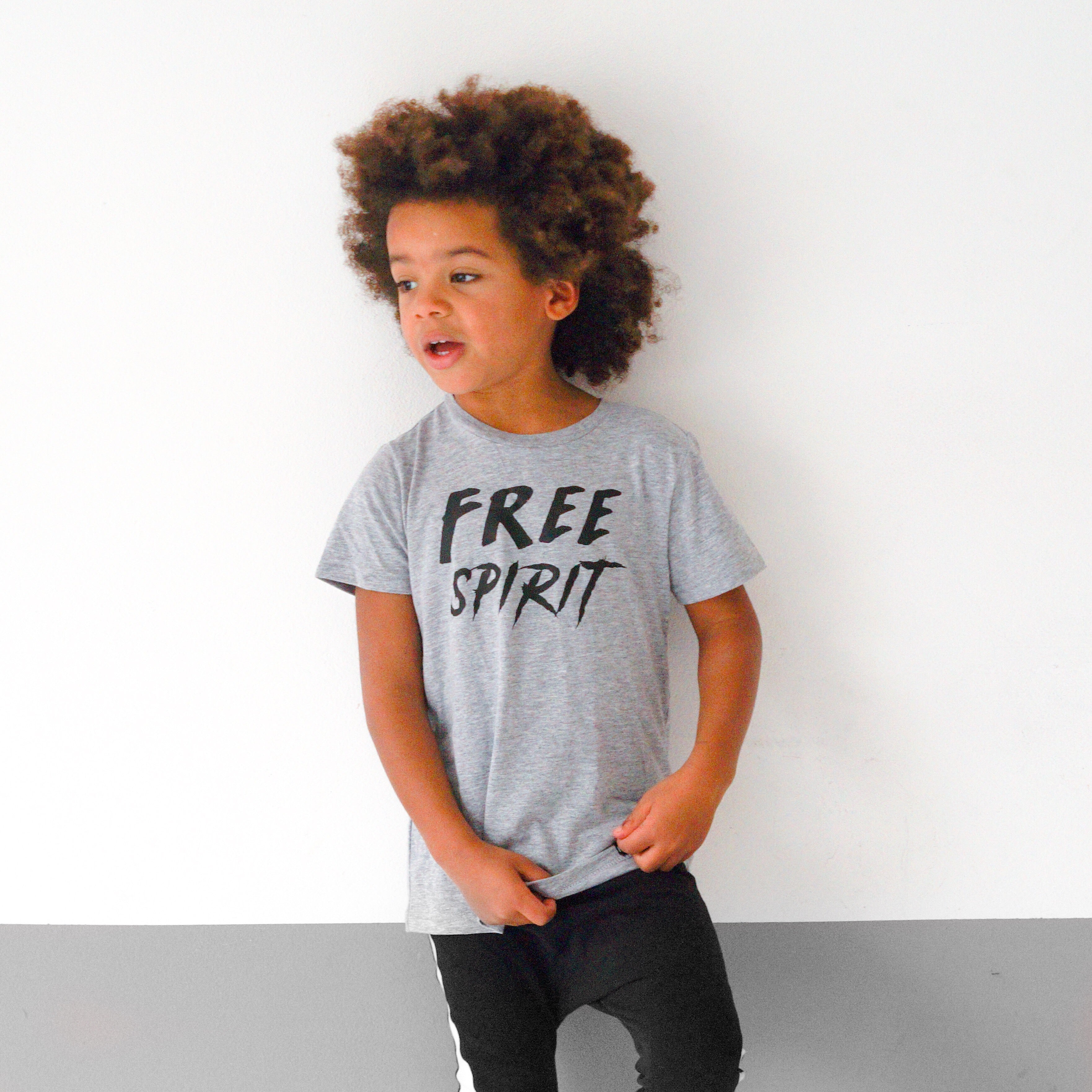 FREE SPIRIT Short Sleeve Kids Teen T-shirt