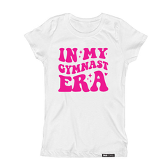 "In My Gymnast Era" Girls Gymnast Short Sleeve T-Shirt