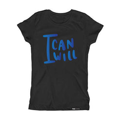 I CAN I WILL Kids Short Sleeve T-shirt