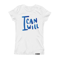 I CAN I WILL Kids Short Sleeve T-shirt