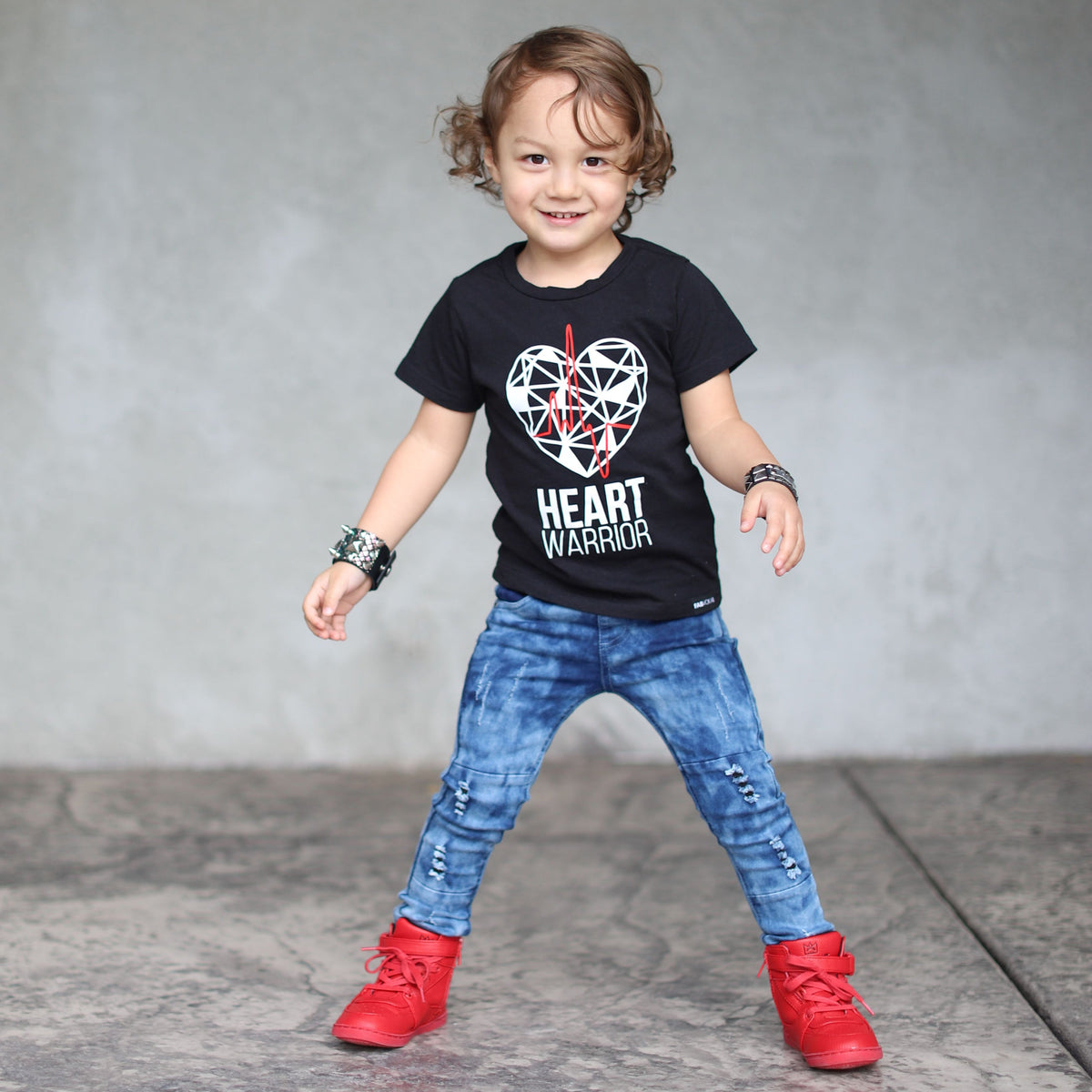 HEART WARRIOR Kids, Boys, Girls Short Sleeve T-shirt