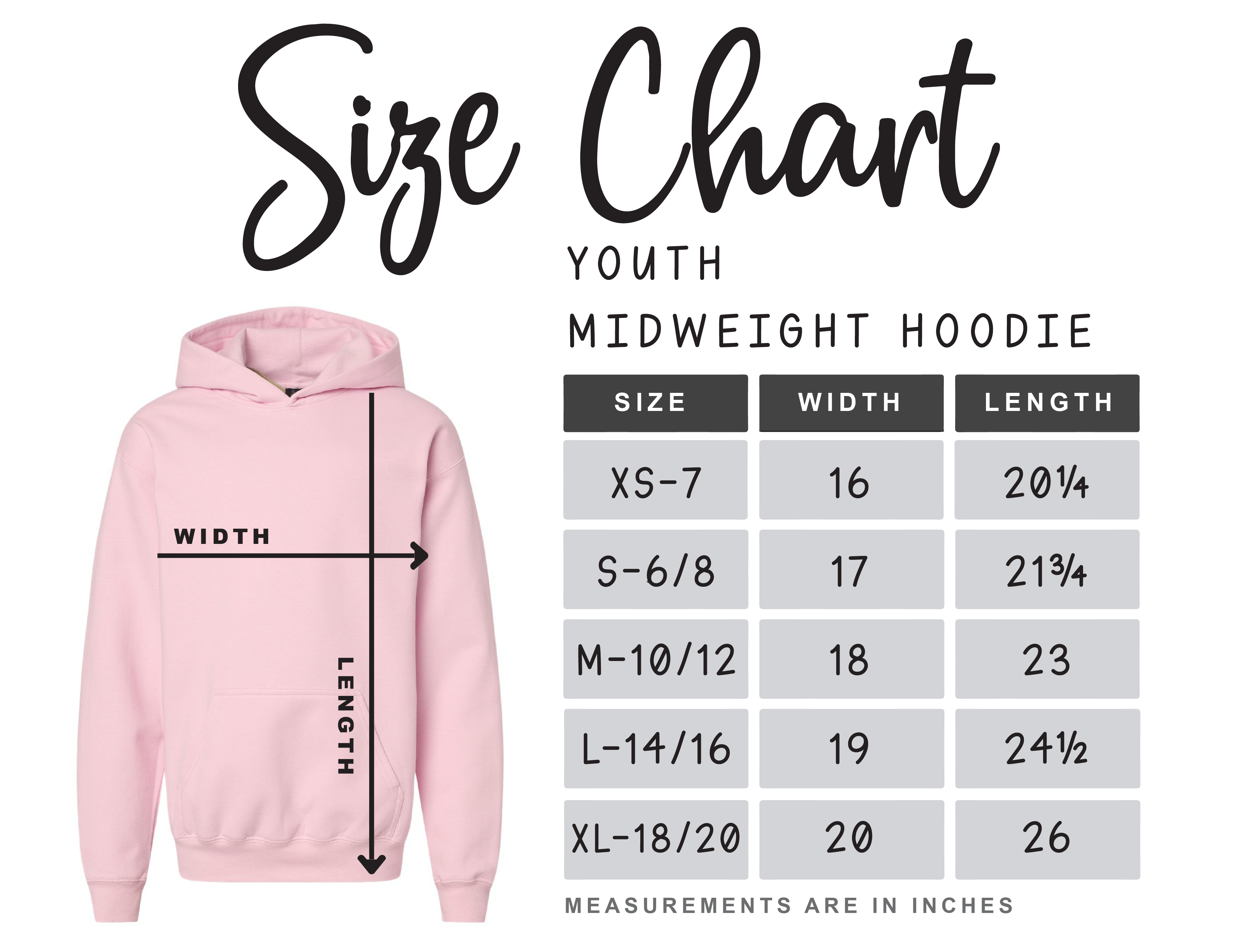 Custom Design soft-style Youth Midweight Hooded Sweatshirt