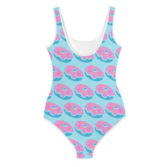 Donuts Kids Big Girls Teen Swimsuit