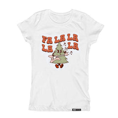 FA LA LA LA LA  GIRLS, BOYS, TEEN HOLIDAYS, CHRISTMAS KIDS Short Sleeve T-shirt