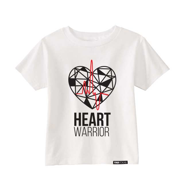 HEART WARRIOR Kids, Boys, Girls Short Sleeve T-shirt