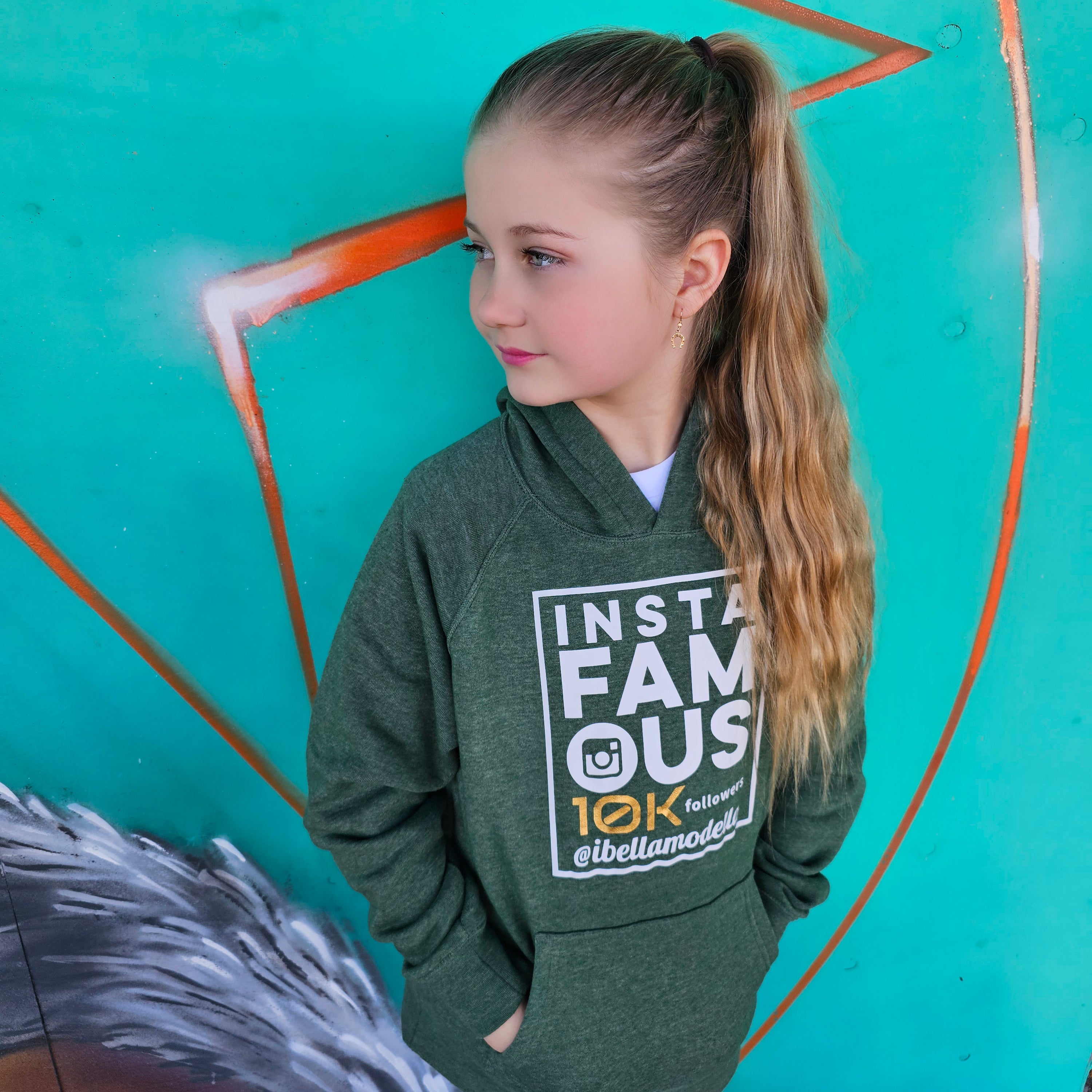 InstaFamous Unisex Kids, Boys, Girls, Teen Hoodie - Available in 2 Colors