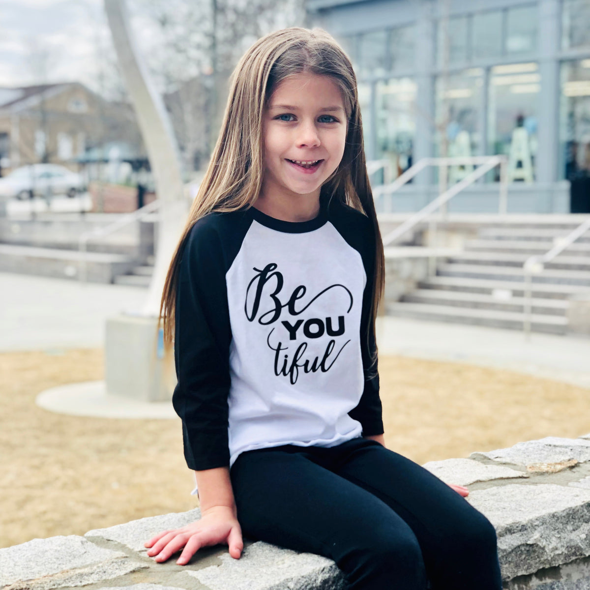 BE YOU TIFUL RAGLAN